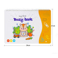 My First Busy Book – Montessori Early Learning Flip Book for Toddlers (Reusable Activities) - The Little Lights