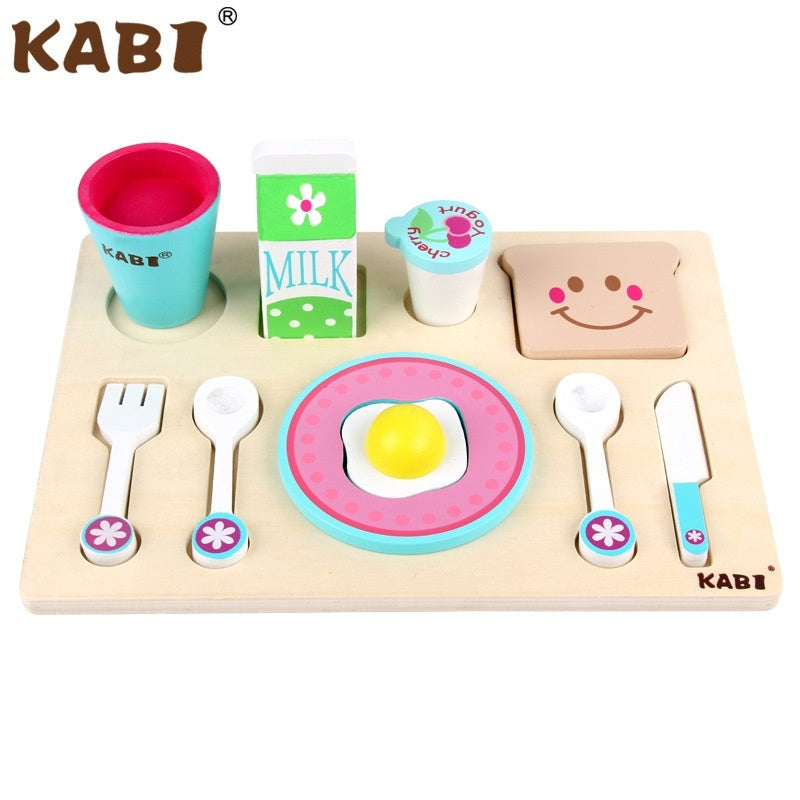 Wooden Afternoon Tea Set – Pretend Play Tea Party Toy for Kids - The Little Lights
