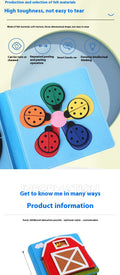 DIY Felt Montessori Cloth Book – Early Learning Activity Book for Toddlers - The Little Lights