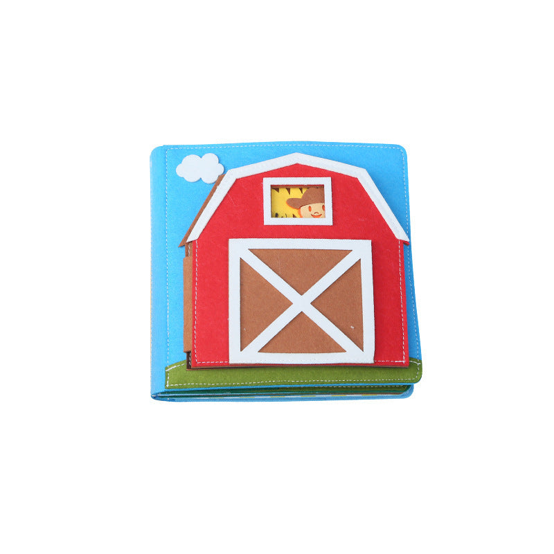 DIY Felt Montessori Cloth Book – Early Learning Activity Book for Toddlers - The Little Lights