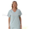 Summer Waffle Knit Maternity Pajama Set – Short Sleeve Nursing Top + Shorts (3XL–S) - The Little Lights