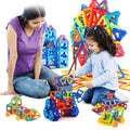 Magnetic Building Blocks – STEM Construction Set for Kids (110–184pcs) - The Little Lights